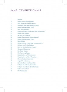 Wunschkatze - Inhaltverzeichnis